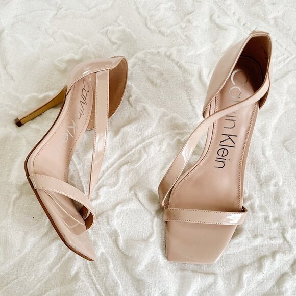 BOGO Calvin Klein Tracy Patent Sandal Size 9.5 - Picture 1 of 7